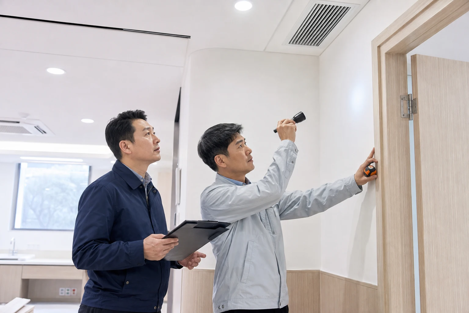인테리어 디자인 업체 세부 공정 점검
